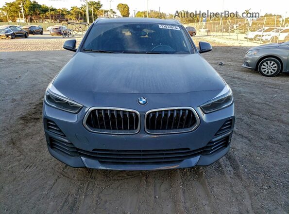 WBXYH9C05M5S06597 2021 BMW X2 Gray Front view