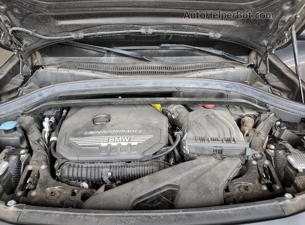 WBXYN1C03M5S27202 2021 BMW X2 Gray უკანა სალონის ხედი
