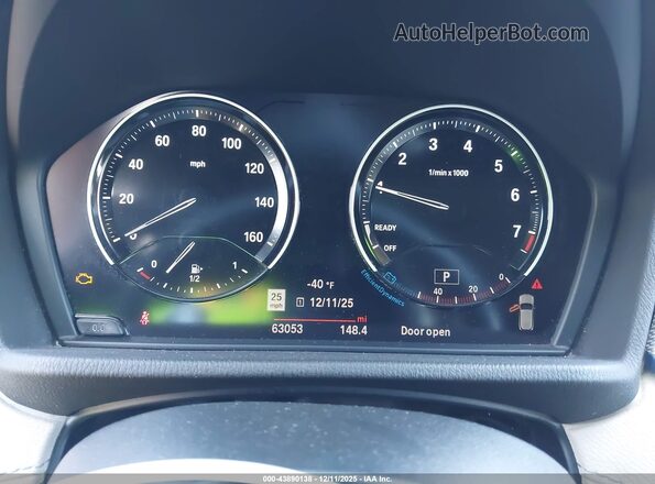 WBXYN1C04L5R56954 2020 BMW X2 White Vista de los asientos traseros