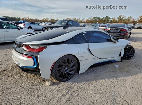 WBY2Z2C51GV675627 2016 BMW I8 White Delantero derecho