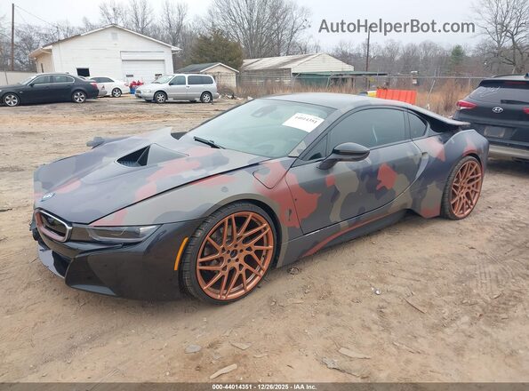 WBY2Z2C56GV675770 2016 BMW I8 Зеленый Передняя левая четверть