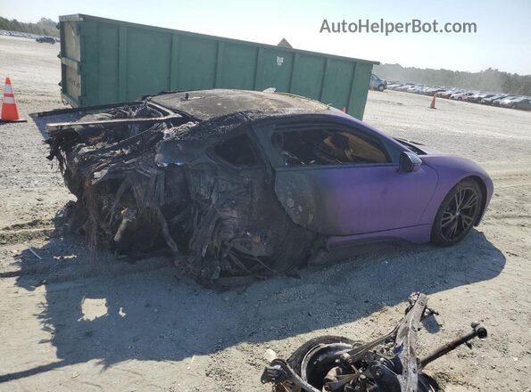WBY2Z2C57GV675843 2016 BMW I8 Фиолетовый Задняя правая четверть