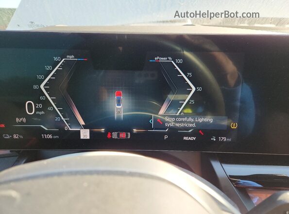 WBY33FK03RCR39299 2024 BMW OTHER White Вид щитка приладів