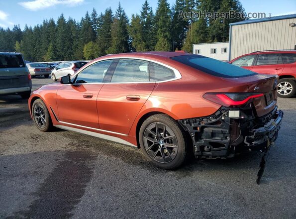 WBY43AW00PFP86510 2023 BMW I4 Оранжевый Задняя левая четверть