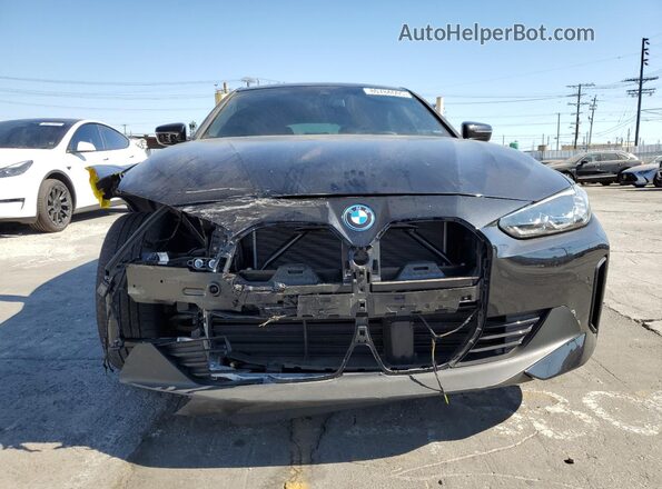 WBY43AW06PFP55570 2023 BMW I4 Black წინა ხედი