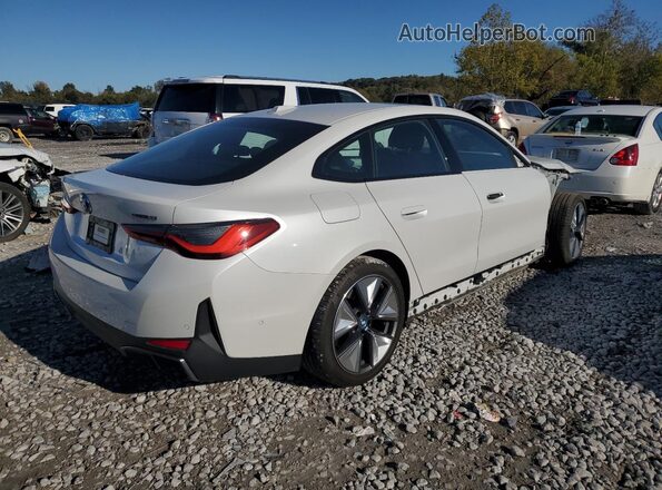 WBY43AW06PFR27435 2023 BMW I4 White უკანა მარჯვენა