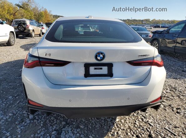 WBY43AW06PFR27435 2023 BMW I4 White უკანა ხედი
