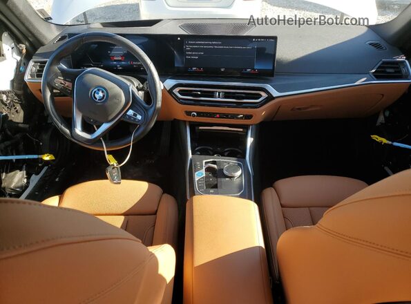 WBY43AW06PFR27435 2023 BMW I4 White წინა პანელის ხედი
