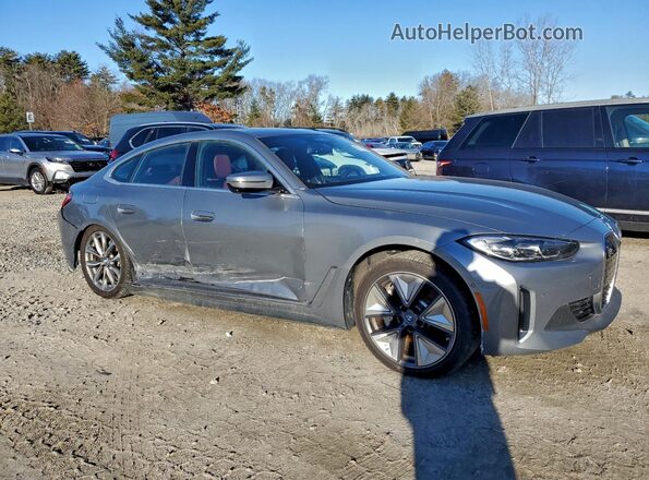WBY43AW08RFS88445 2024 BMW I4 Gray Դիմացի տեսք