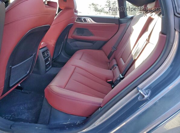 WBY43AW08RFS88445 2024 BMW I4 Gray Սալոնի հետևի տեսք