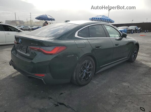 WBY43AW0XRFS55947 2024 BMW I4 Зеленый Задняя правая четверть
