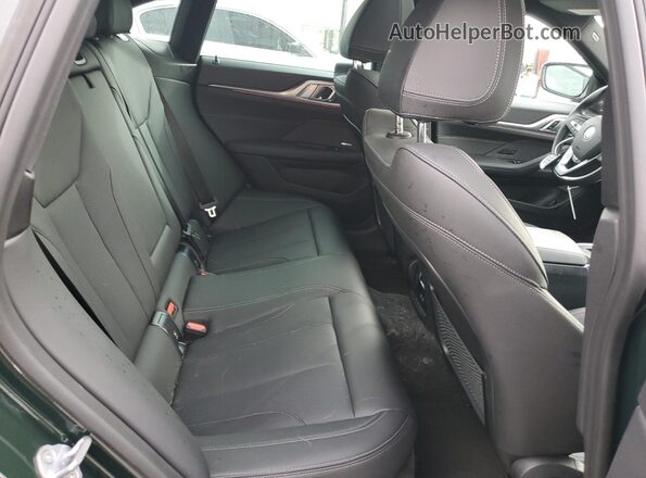 WBY43AW0XRFS55947 2024 BMW I4 Зеленый Вид задних сидений