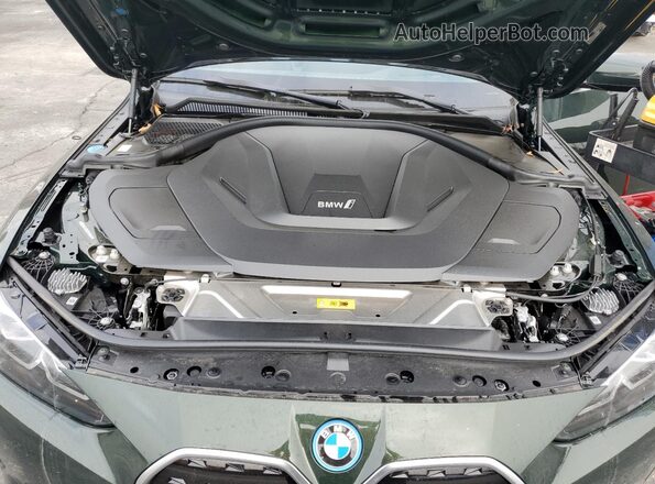 WBY43AW0XRFS55947 2024 BMW I4 Зеленый Вид задней части салона