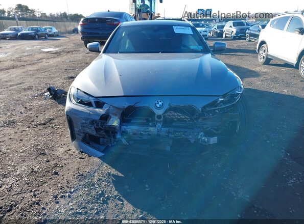 WBY43HD02SFU50314 2025 BMW I4 Gray Вид спереду