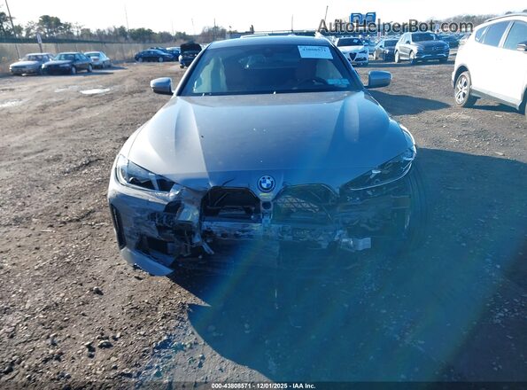 WBY43HD02SFU50314 2025 BMW I4 Gray Вид щитка приладів