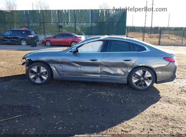 WBY43HD02SFU50314 2025 BMW I4 Gray Панорамний вид салону 360°