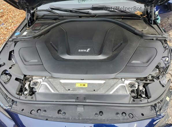 WBY73AW00NFN24240 2022 BMW I4 Blue Vista interior trasera