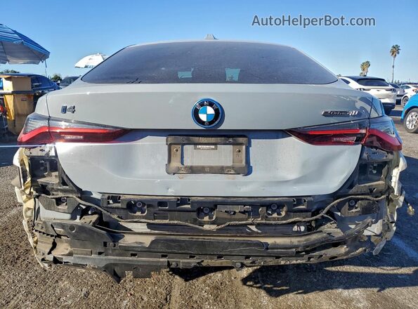 WBY73AW04NFN15170 2022 BMW I4 Gray Rear view