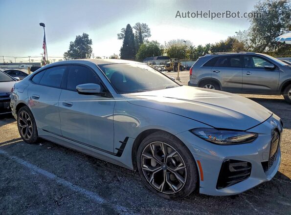 WBY73AW04NFN15170 2022 BMW I4 Gray Front right