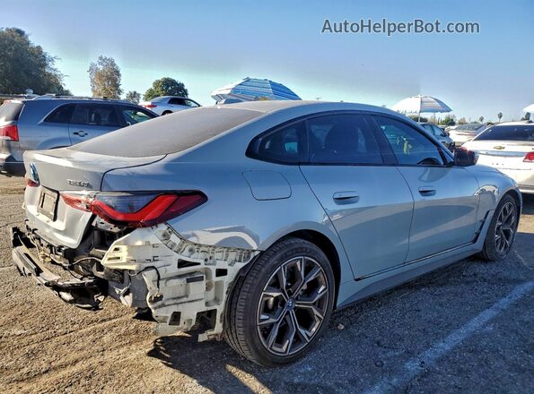 WBY73AW04NFN15170 2022 BMW I4 Gray Rear right