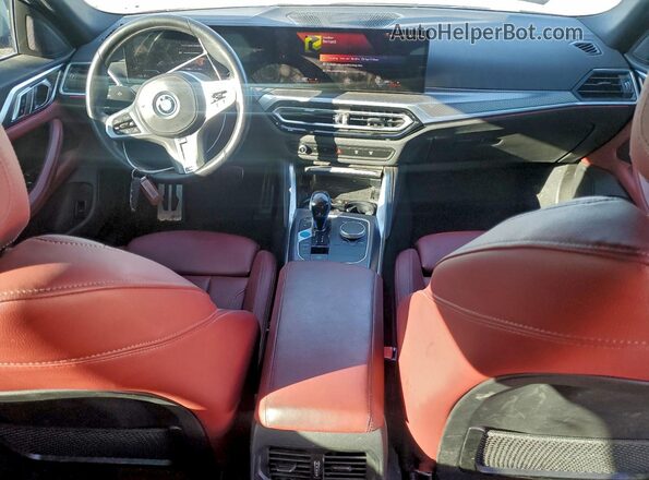 WBY73AW04NFN15170 2022 BMW I4 Gray Dashboard view