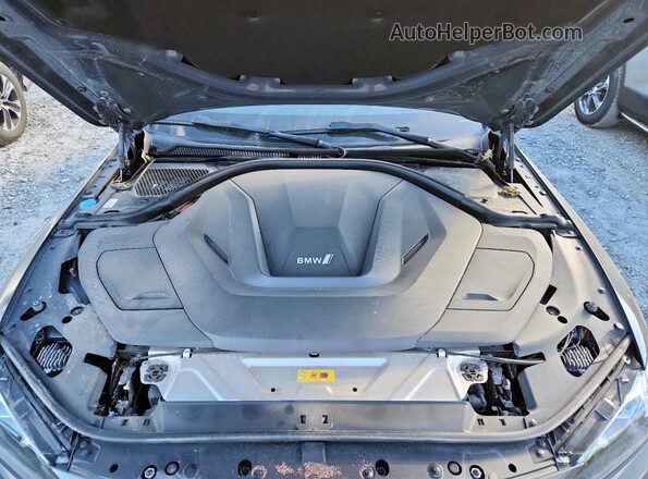 WBY73AW04PFN92589 2023 BMW I4 Charcoal Rear interior view