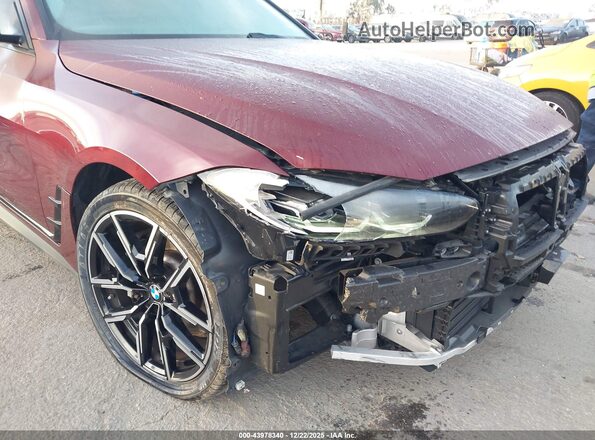 WBY73AW05NFN05084 2022 BMW I4 Бордовый 