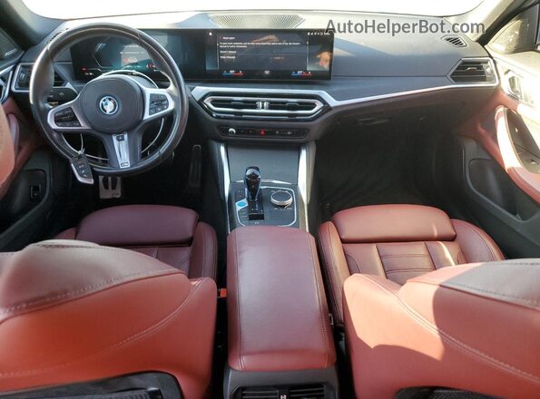 WBY73AW05PFN81536 2023 BMW I4 White Dashboard view