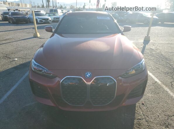 WBY73AW0XPFN76994 2023 BMW I4 Orange Vista frontal
