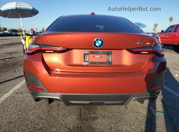 WBY73AW0XPFN76994 2023 BMW I4 Orange Vista trasera