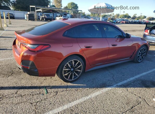 WBY73AW0XPFN76994 2023 BMW I4 Orange Trasero derecho