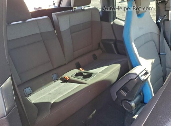 WBY7Z2C5XJVB88619 2018 BMW I3 Black Հետևի նստատեղերի տեսք