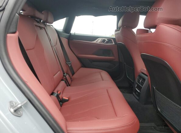 WBY83FB05RFS94188 2024 BMW I4 Gray Вид задніх сидінь