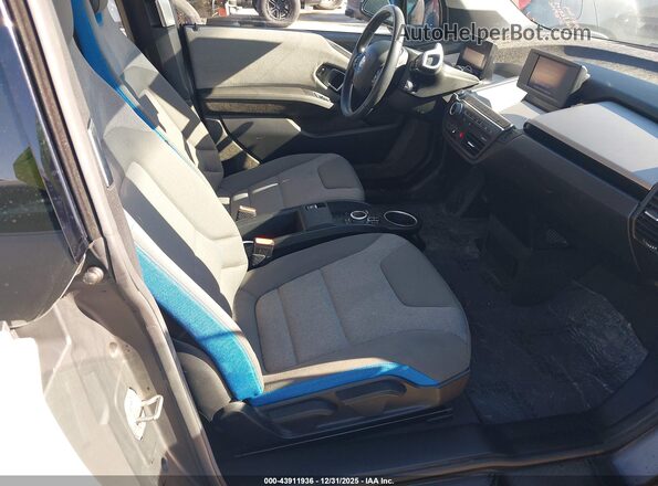 WBY8P2C00M7J75110 2021 BMW I3 Gray Widok wnętrza z przodu
