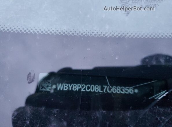 WBY8P2C08L7G68356 2020 BMW I3 Black VIN sticker view