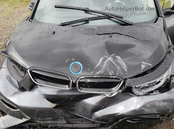 WBY8P8C50K7D42760 2019 BMW I3 Серый Вид задней части салона