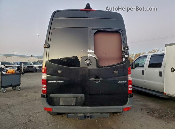 WD4PE7CD1HP543230 2017 MERCEDES-BENZ SPRINTER Black Widok wnętrza z przodu
