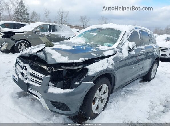 WDC0G4JB0HV004058 2017 MERCEDES-BENZ GLC 300 Gray Передня ліва чверть
