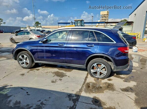WDC0G4JB1GF058042 2016 MERCEDES-BENZ GLC-CLASS Blue Rear left