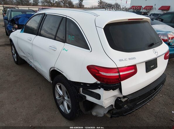 WDC0G4JB2JV077907 2018 MERCEDES-BENZ GLC 300 White Rear left
