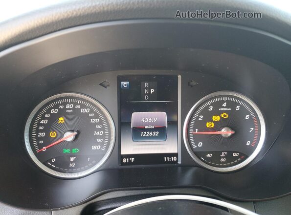 WDC0G4JB4GF070461 2016 MERCEDES-BENZ GLC-CLASS Gray Vista del cuadro de instrumentos