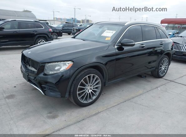 WDC0G4JB6GF109776 2016 MERCEDES-BENZ GLC 300 Black წინა მარცხენა ხედი სამი მეოთხედიდან