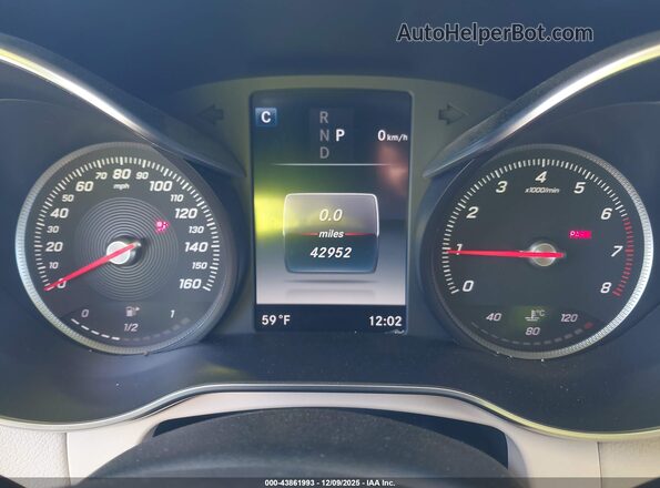 WDC0G4JB9HF175420 2017 MERCEDES-BENZ GLC 300 Blue Rear seats view