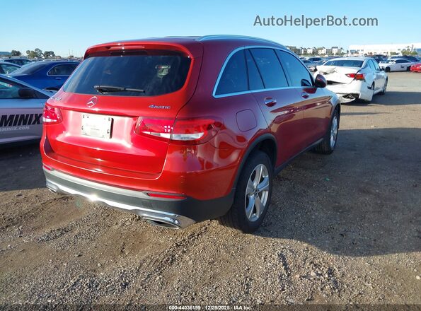 WDC0G4KB0JV089858 2018 MERCEDES-BENZ GLC 300 Red 
