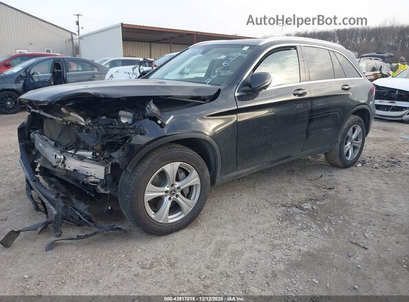 WDC0G4KB2JV045649 2018 MERCEDES-BENZ GLC 300 Черный Передняя левая четверть