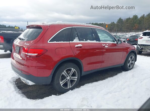 WDC0G4KB5GF059712 2016 MERCEDES-BENZ GLC 300 Красный Вид задней части салона
