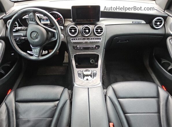 WDC0G4KBXKV189998 2019 MERCEDES-BENZ GLC-CLASS Blue წინა პანელის ხედი