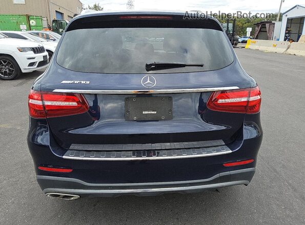 WDC0G4KBXKV189998 2019 MERCEDES-BENZ GLC-CLASS Blue უკანა ხედი