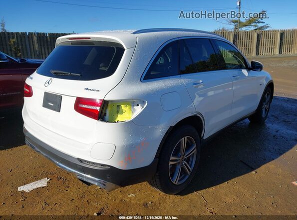 WDC0G5EB2KF544917 2019 MERCEDES-BENZ GLC 350E White უკანა მარჯვენა