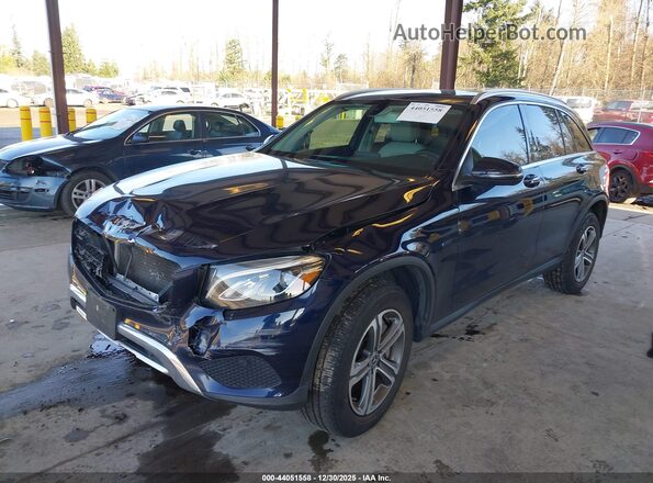 WDC0G5EB2KF594930 2019 MERCEDES-BENZ GLC 350E Dark Blue Front left